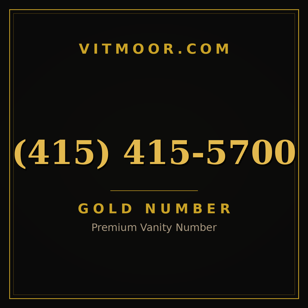 415 415-5700