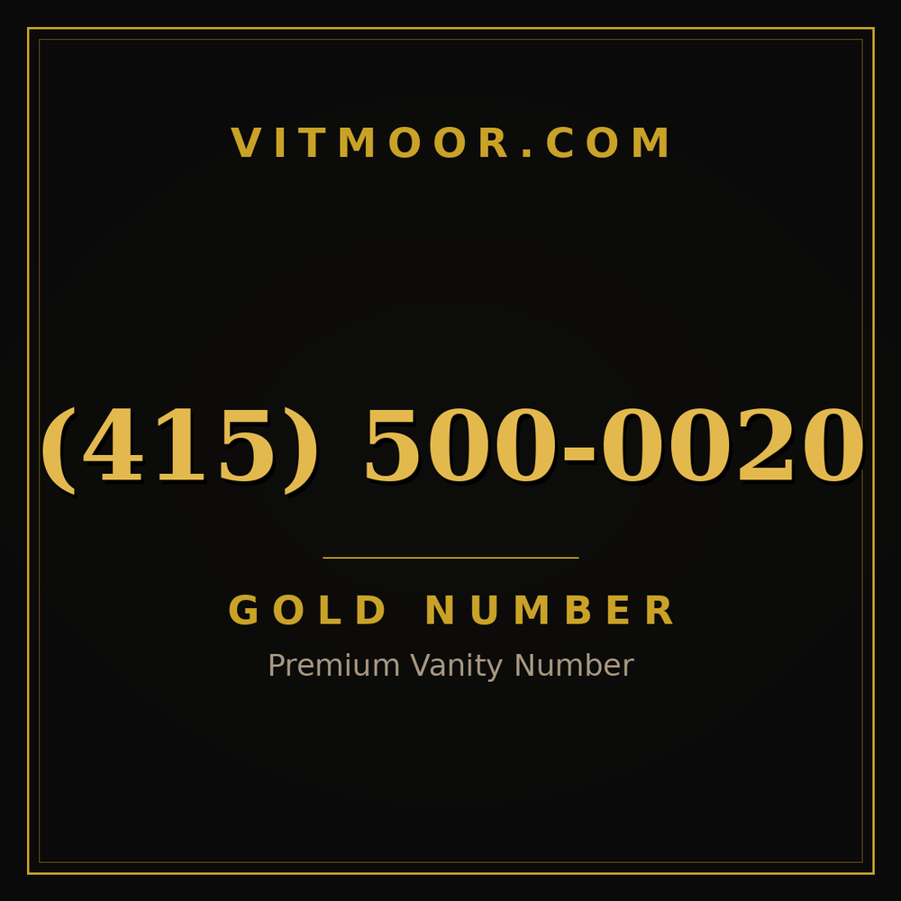 415 500-0020