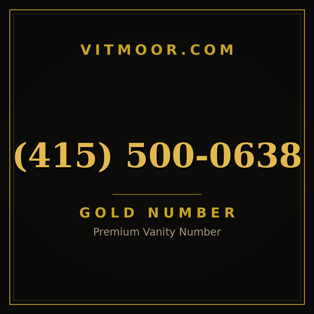 415 500-0638