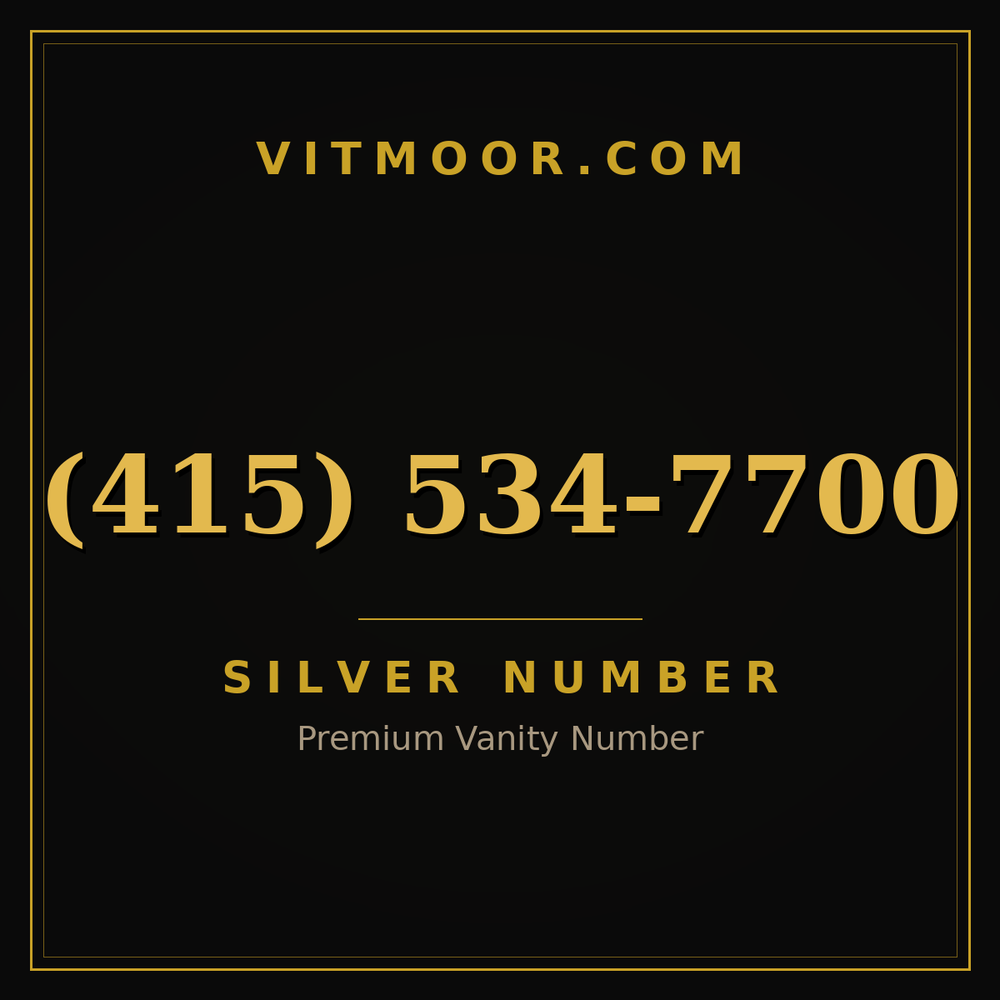 415 534-7700