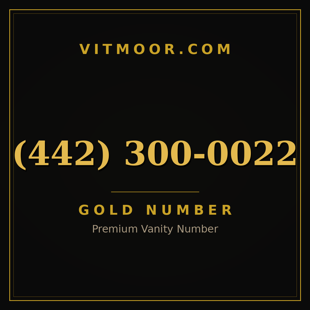 442 300-0022