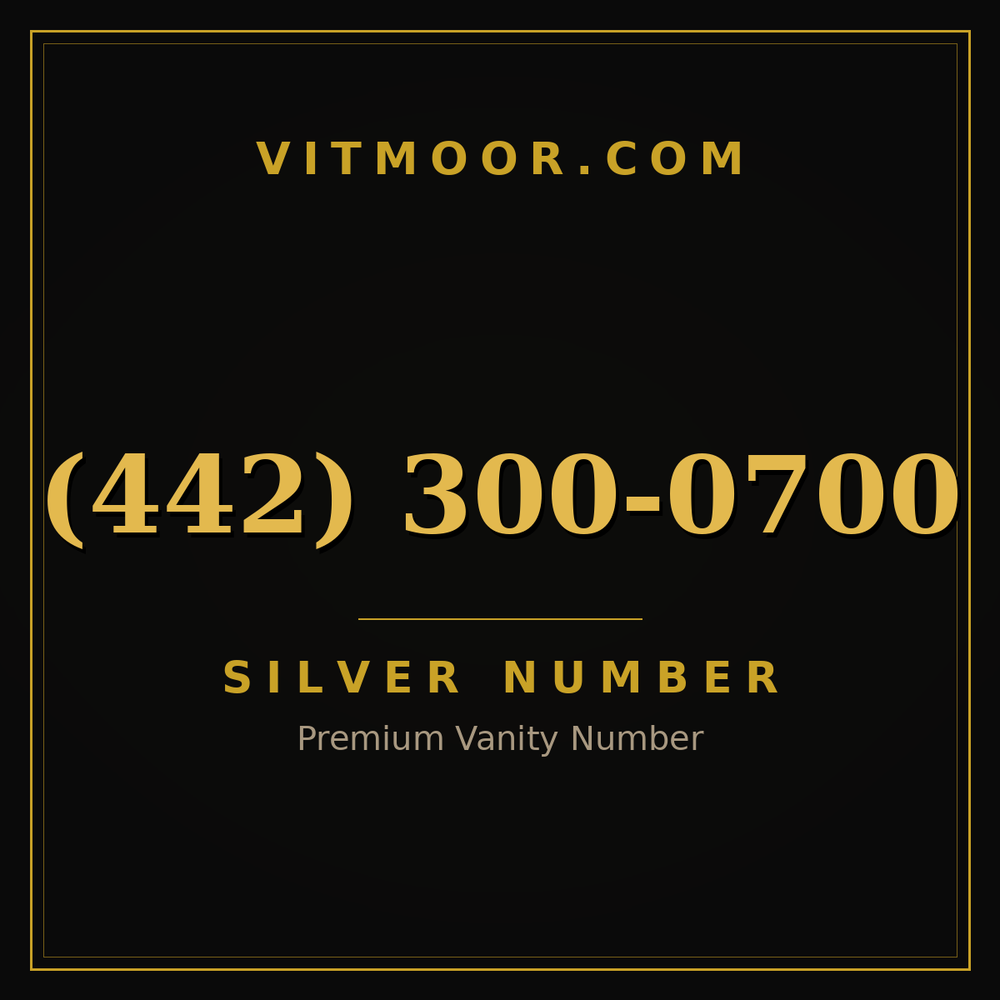 442 300-0700
