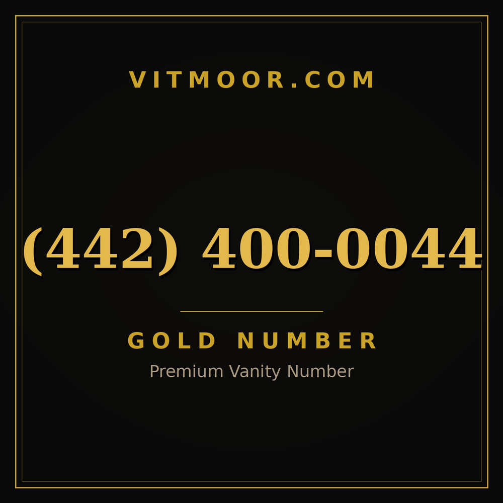 442 400-0044