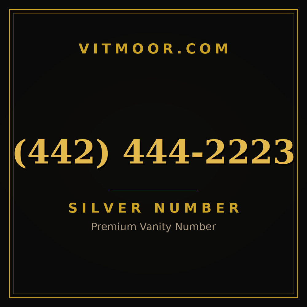 442 444-2223