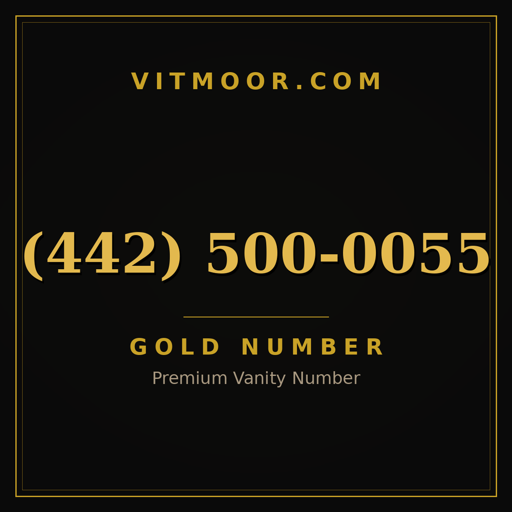 442 500-0055