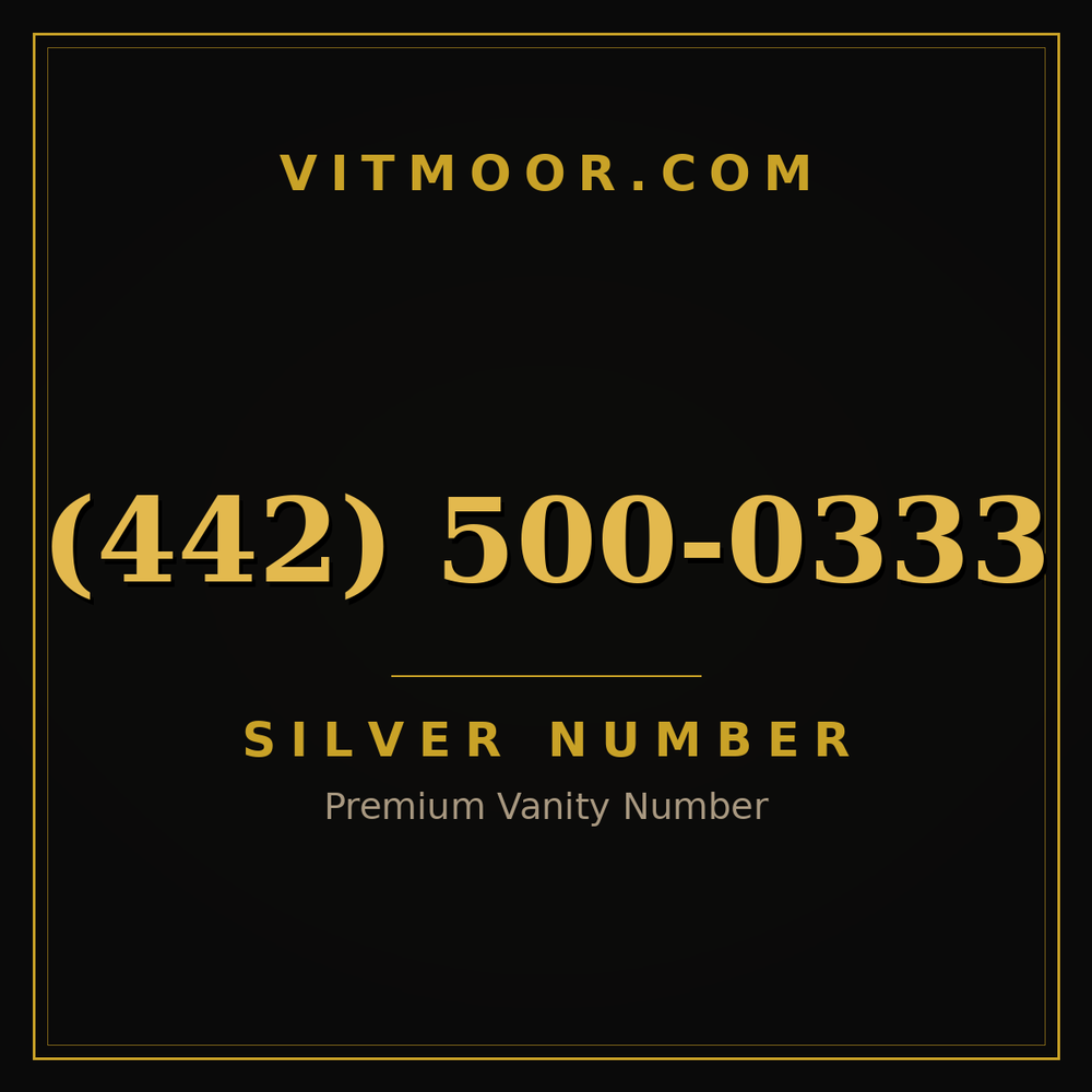 442 500-0333