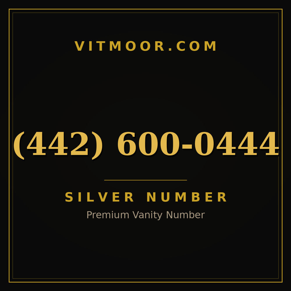 442 600-0444