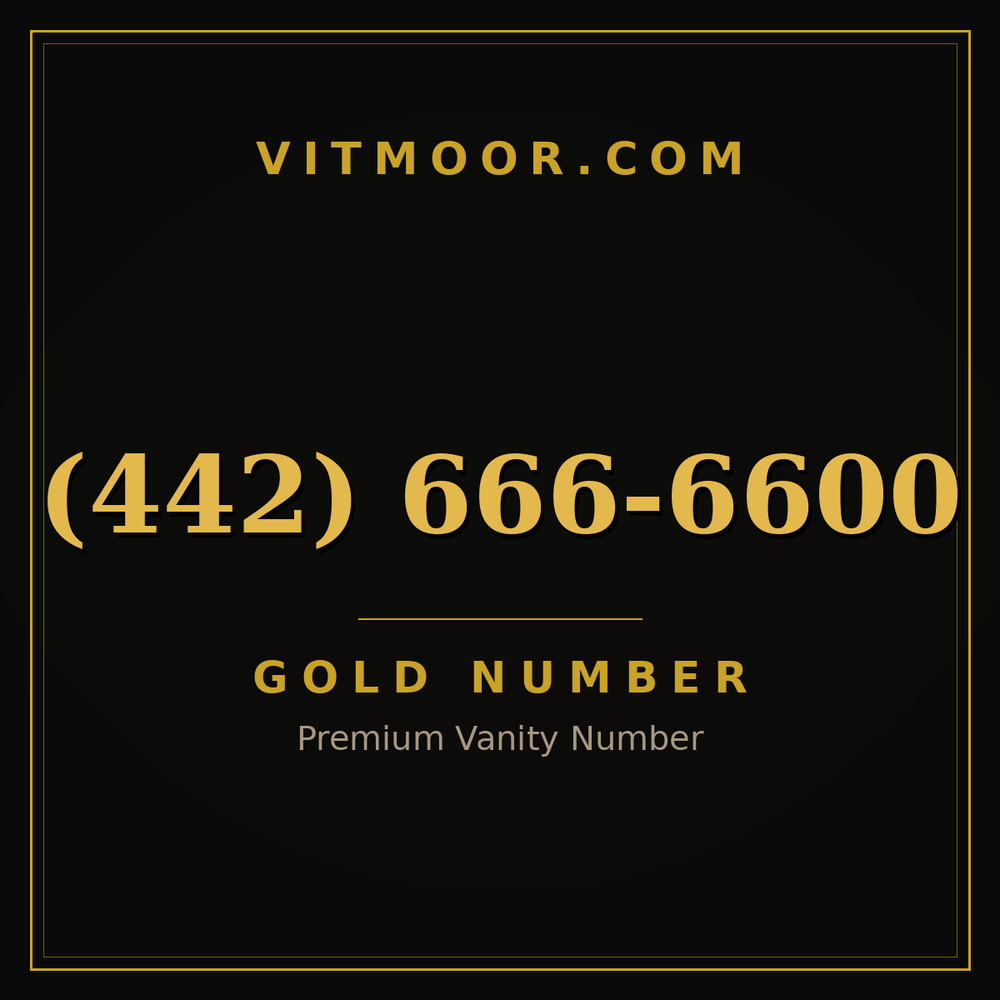 442 666-6600
