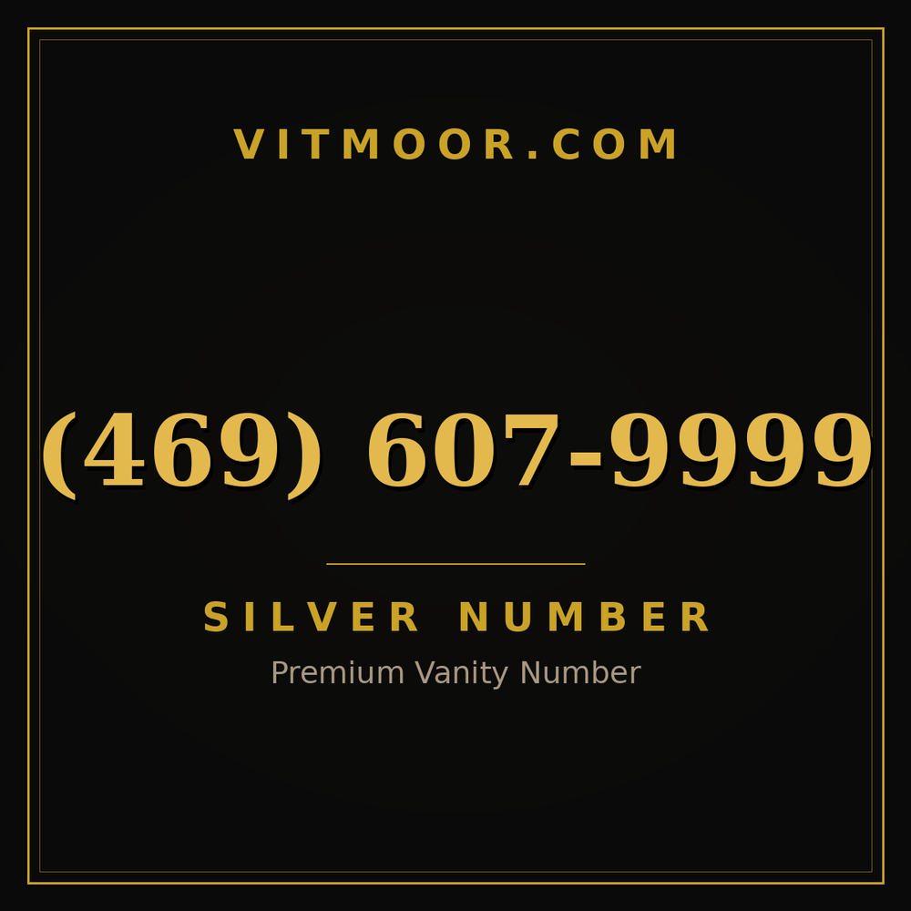 469 607-9999