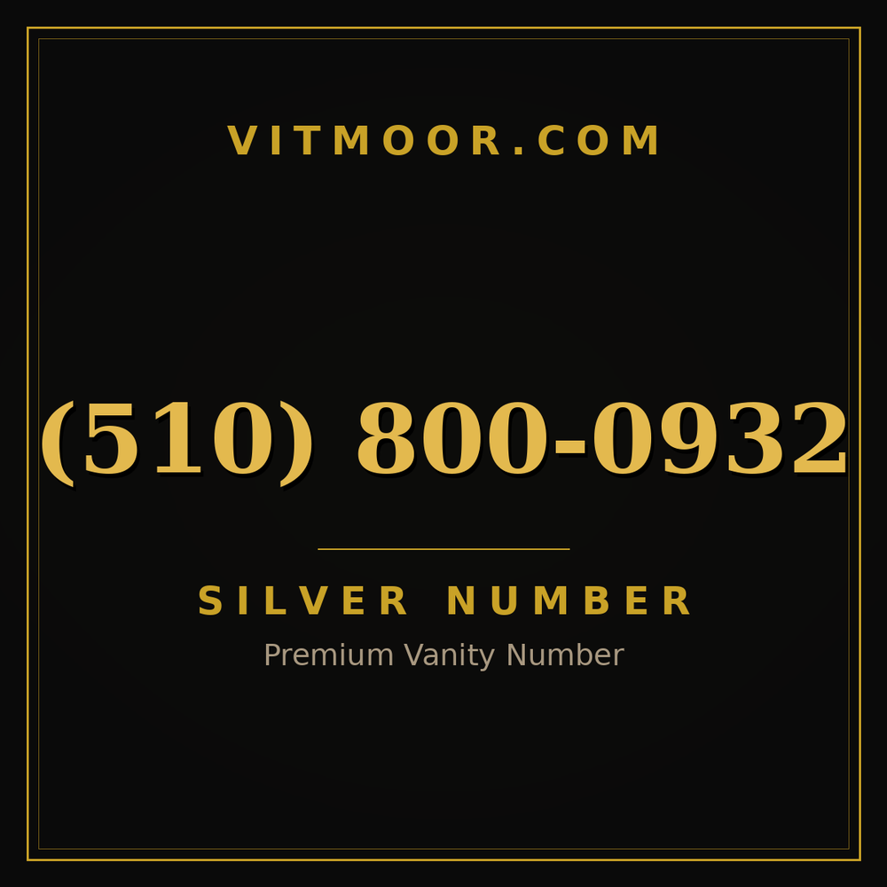 510 800-0932