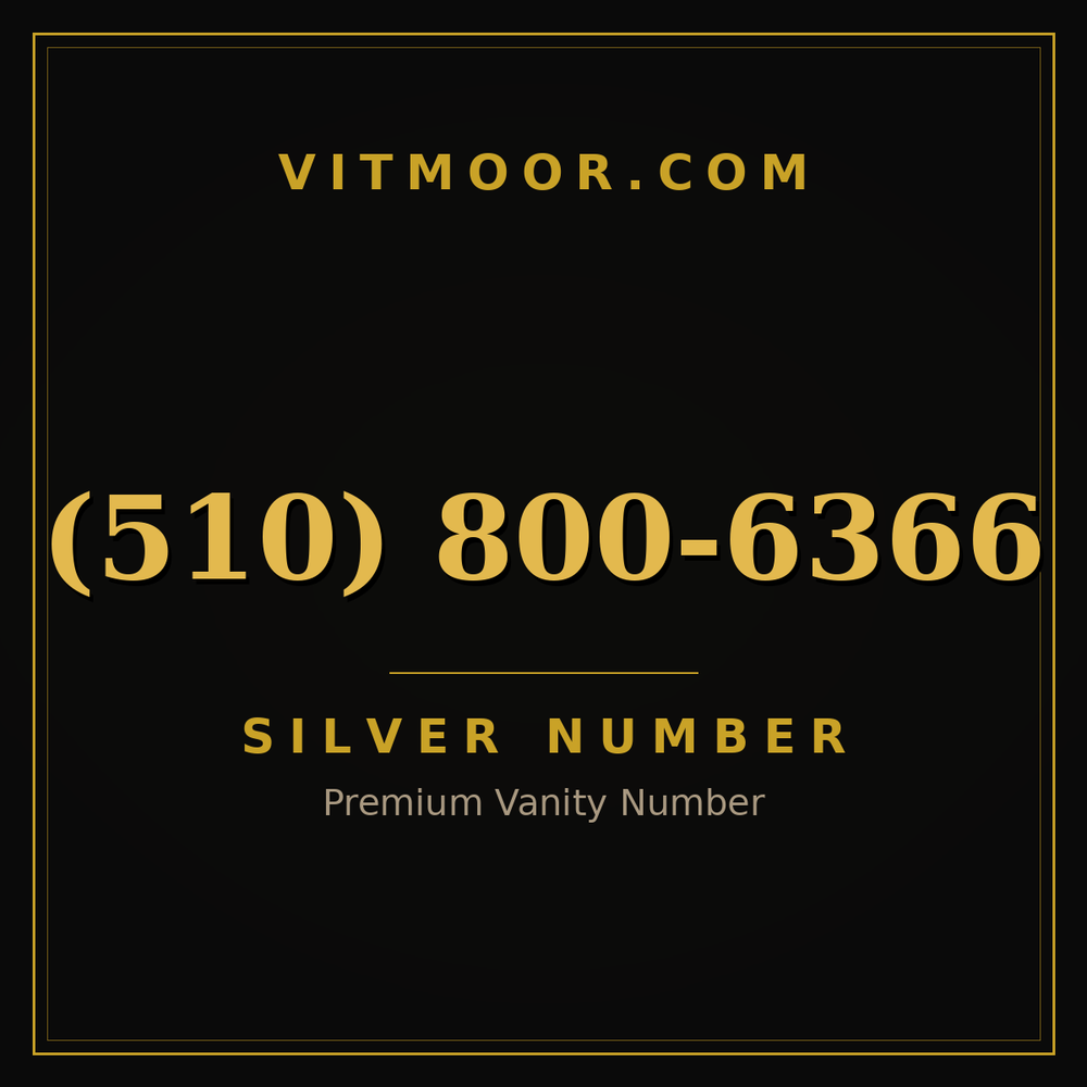 510 800-6366