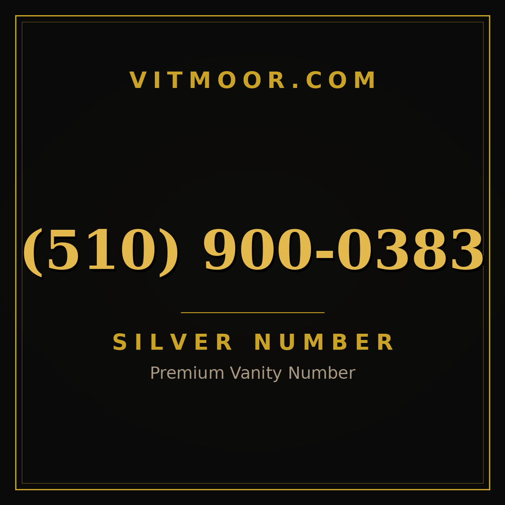 510 900-0383