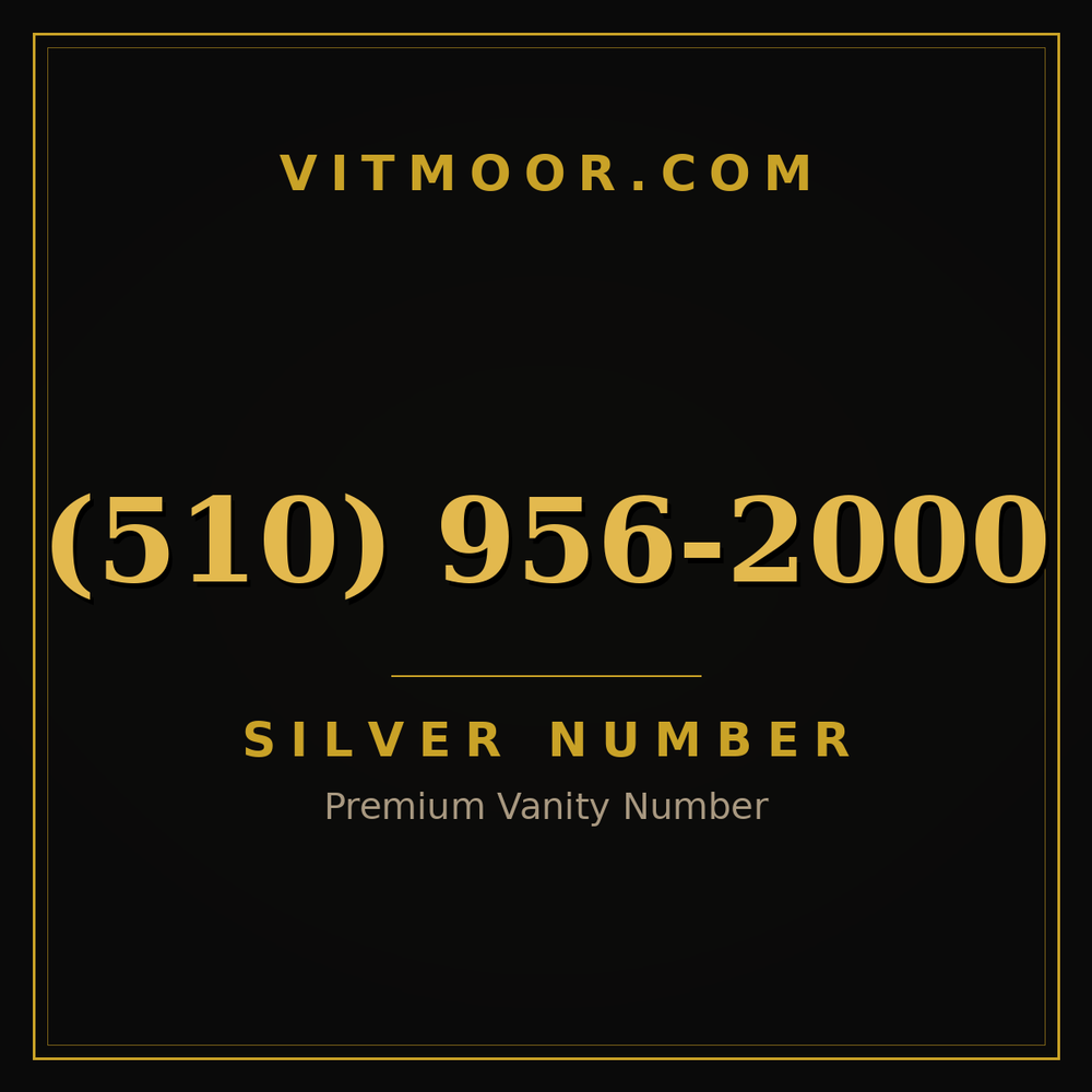 510 956-2000
