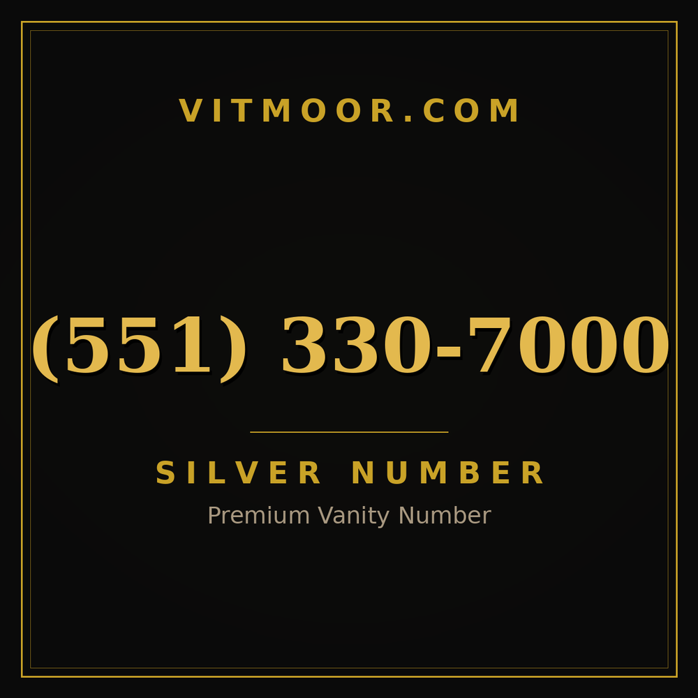 551 330-7000
