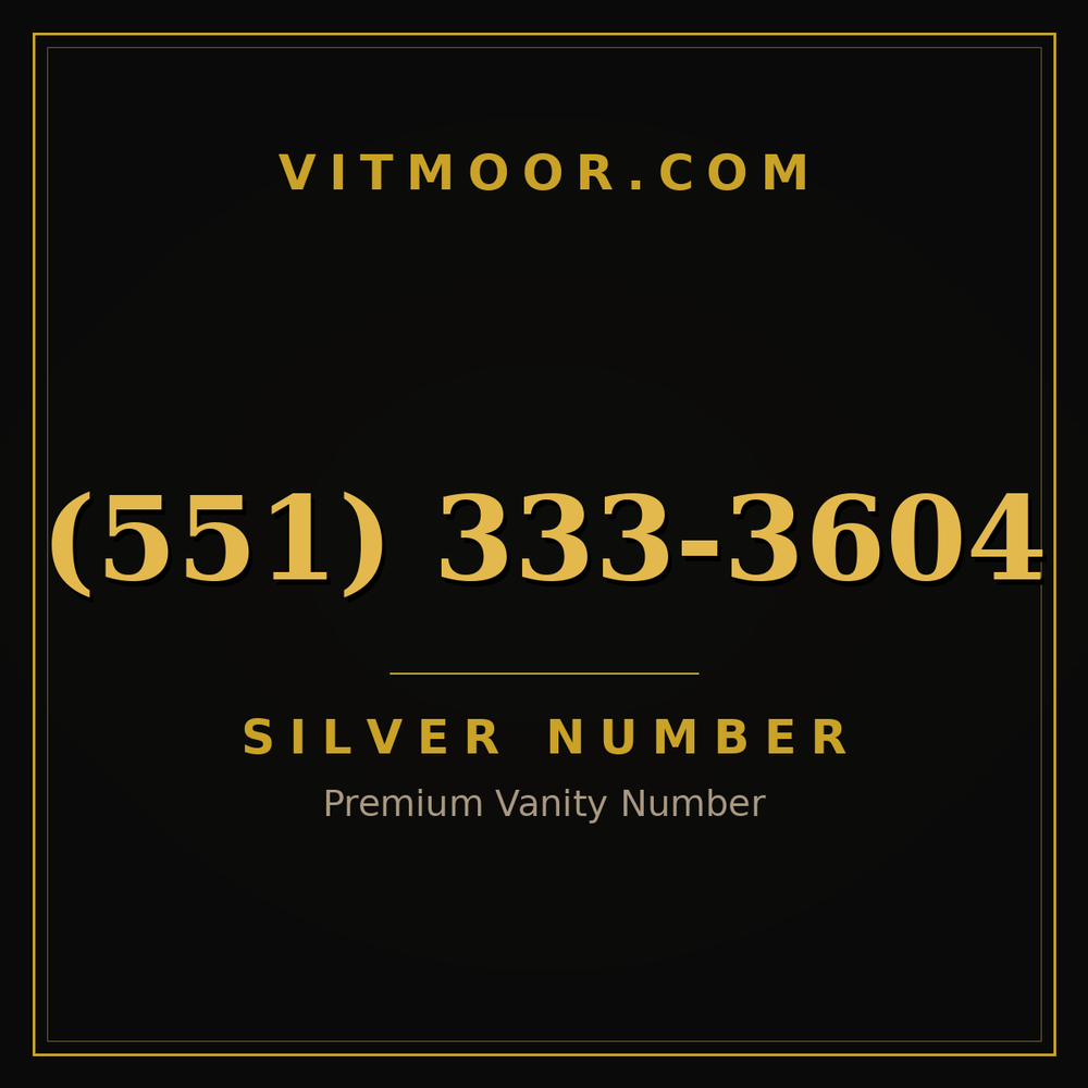 551 333-3604