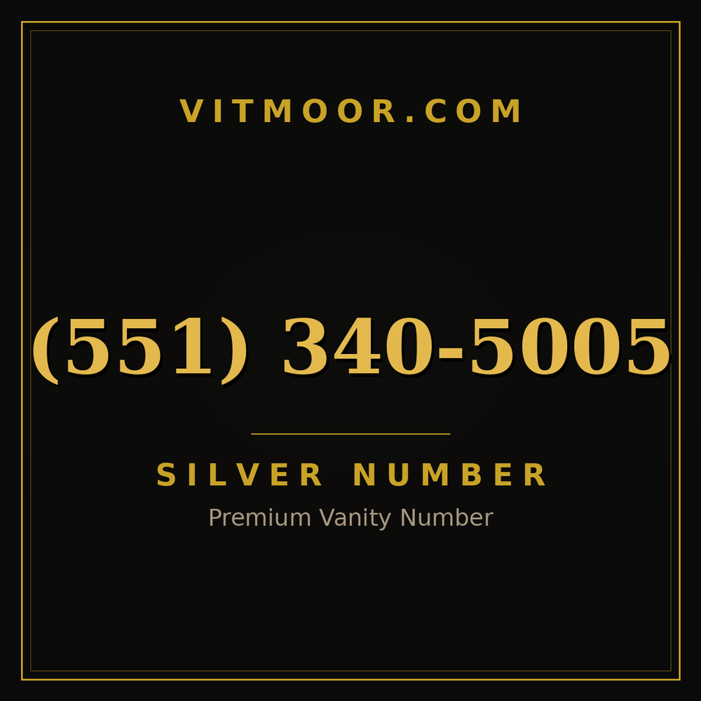 551 340-5005