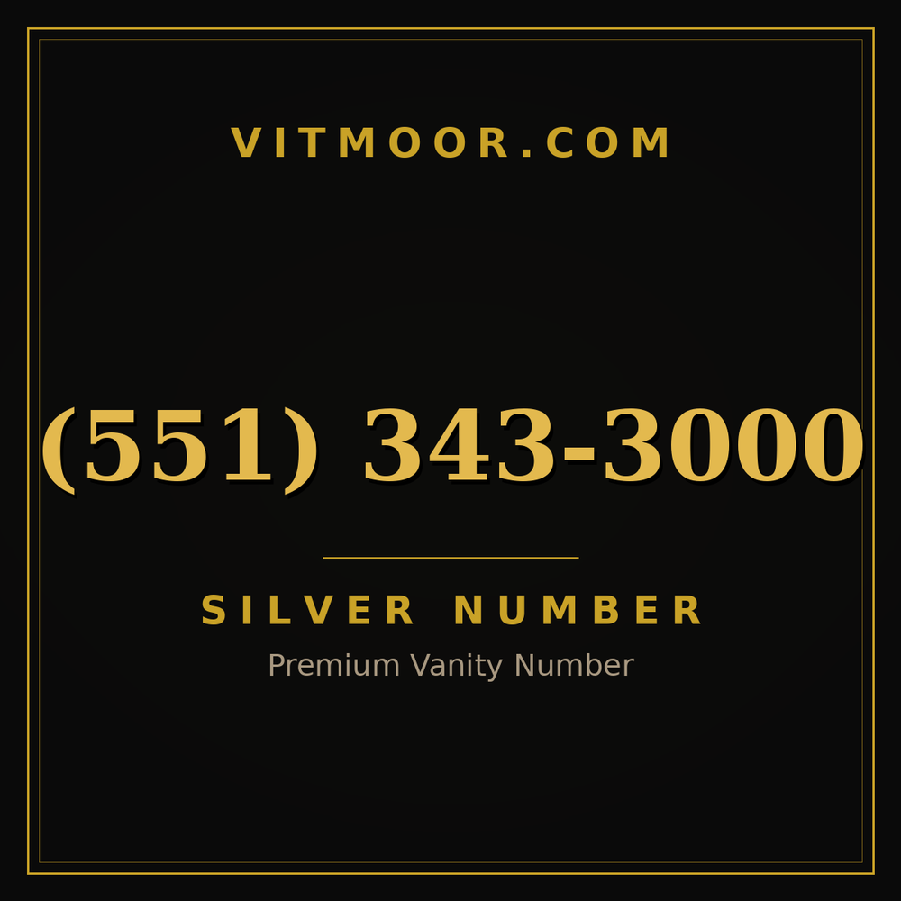 551 343-3000