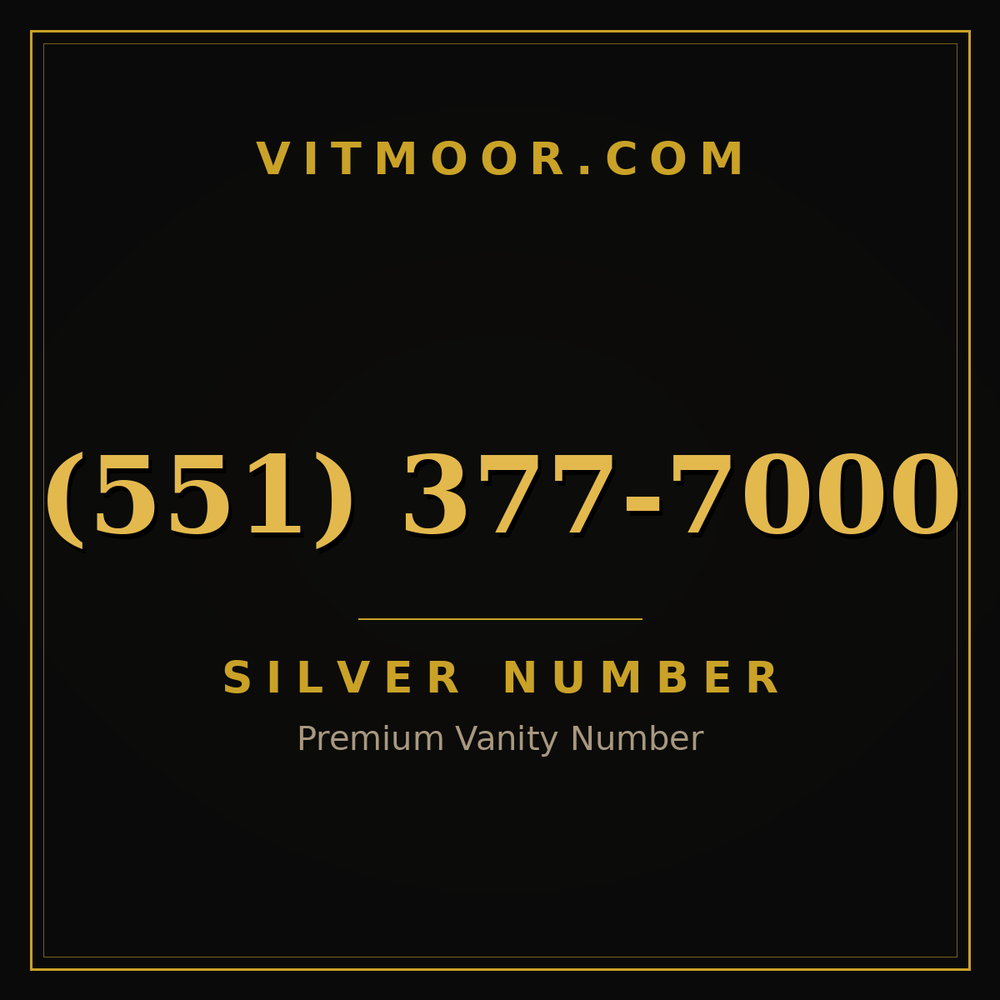 551 377-7000