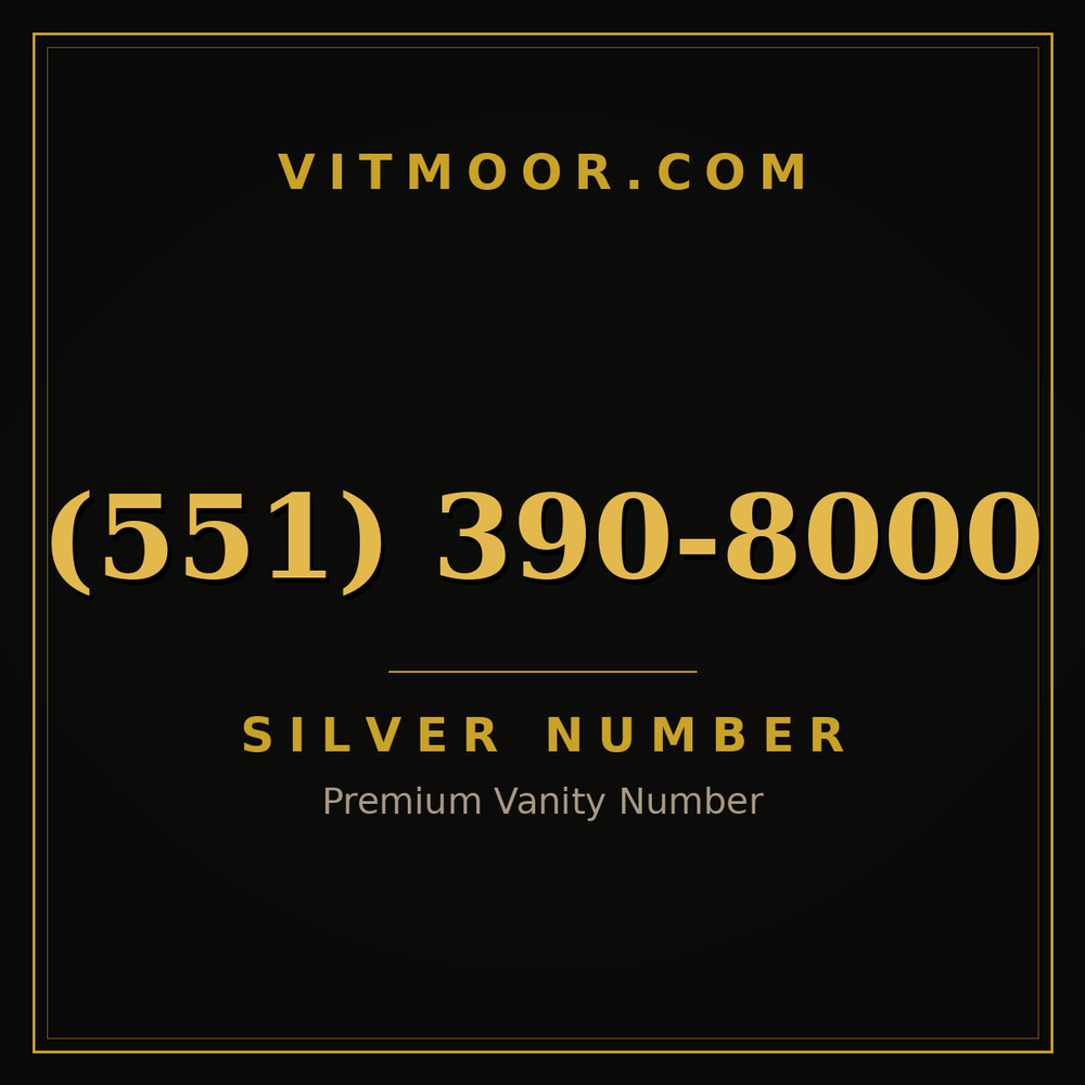 551 390-8000