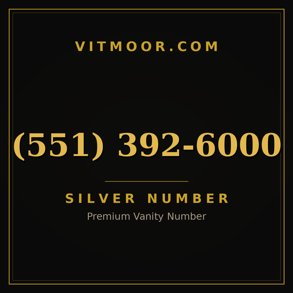 551 392-6000