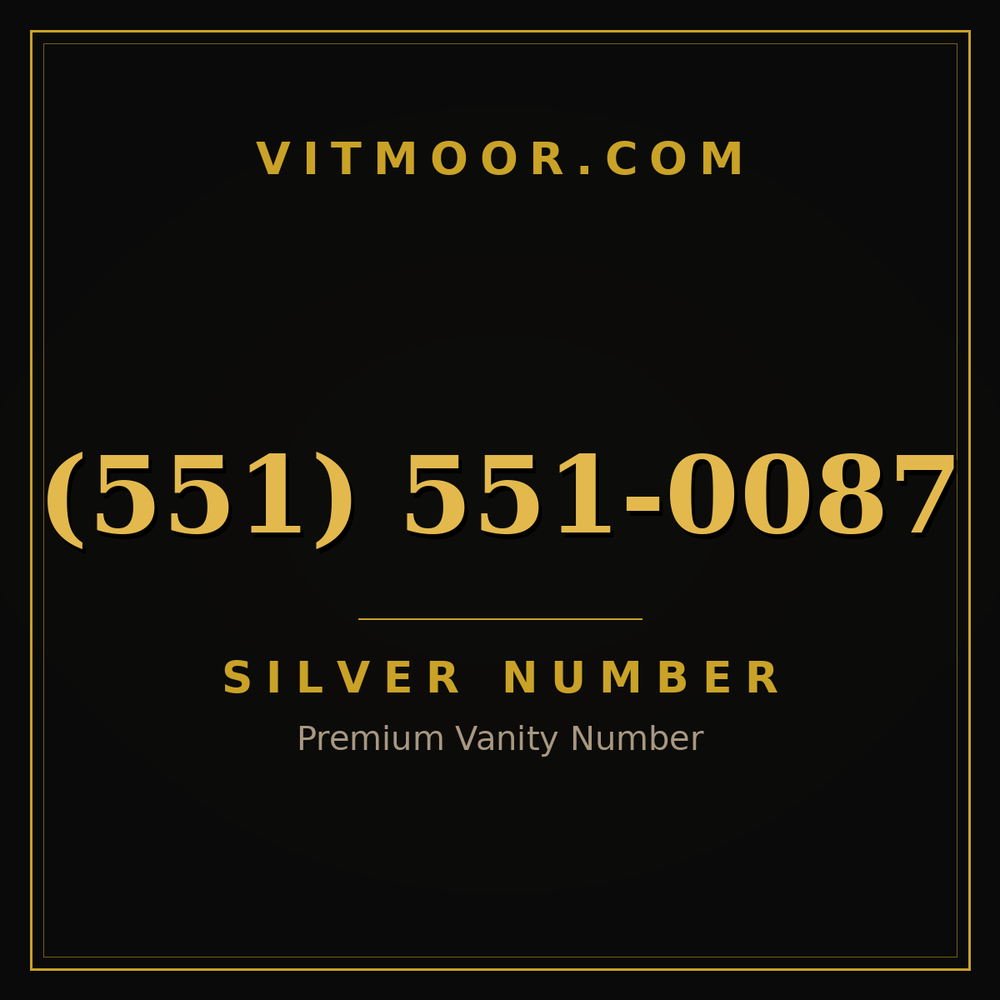 551 551-0087