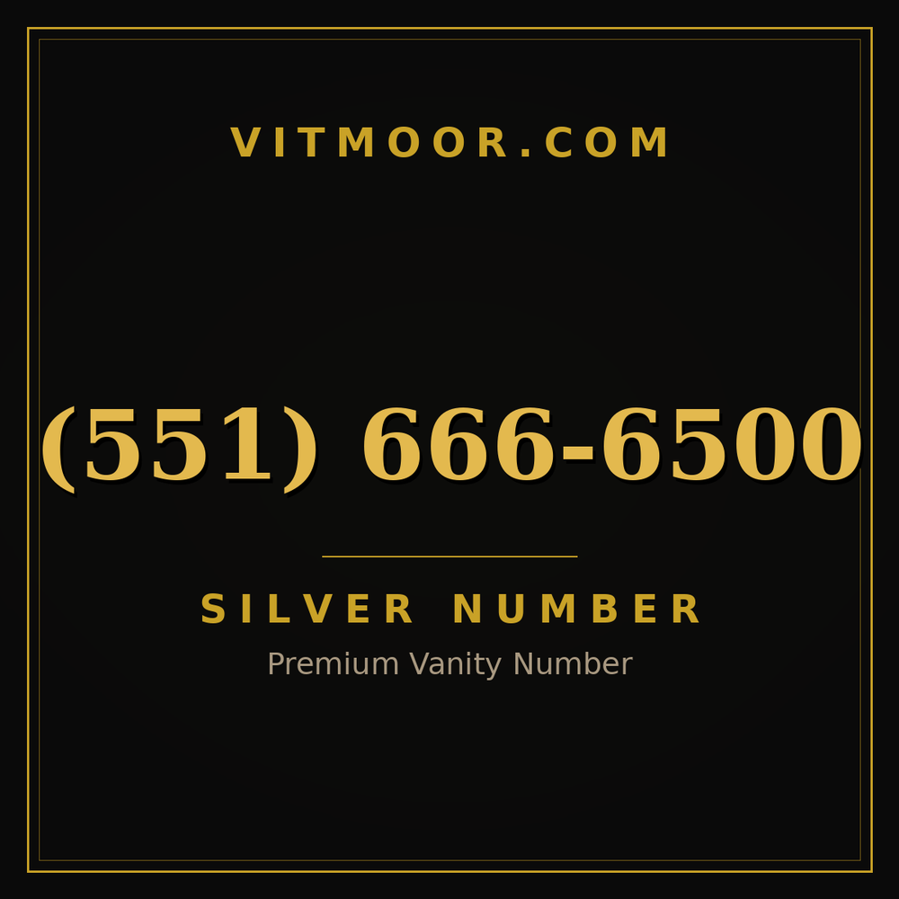 551 666-6500