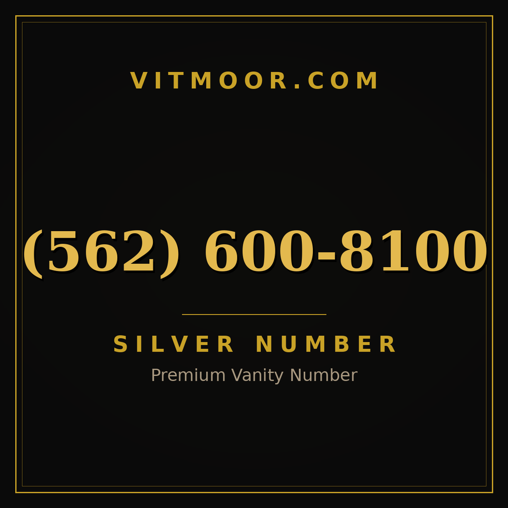 562 600-8100