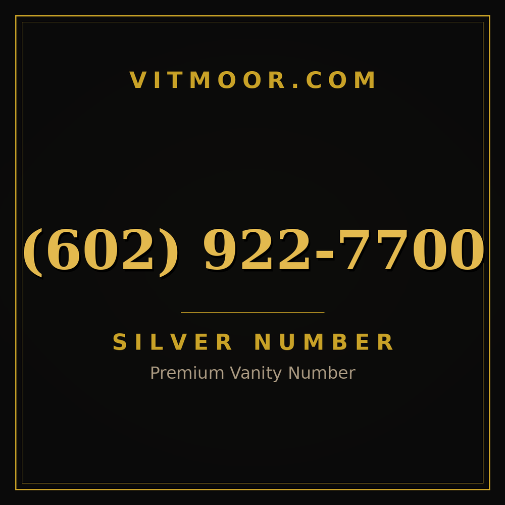 602 922-7700