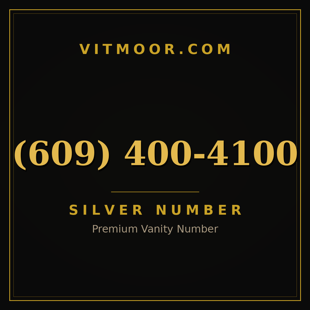 609 400-4100