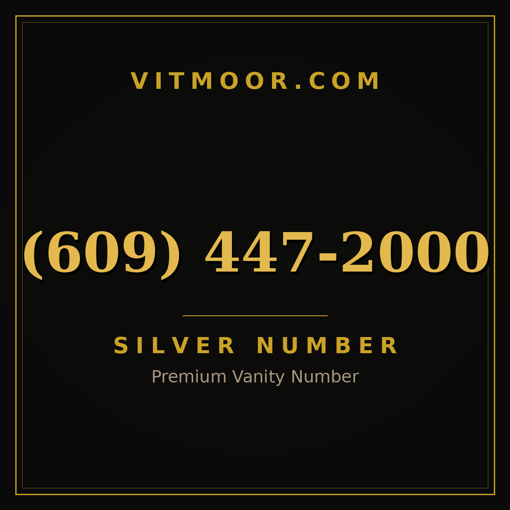 609 447-2000