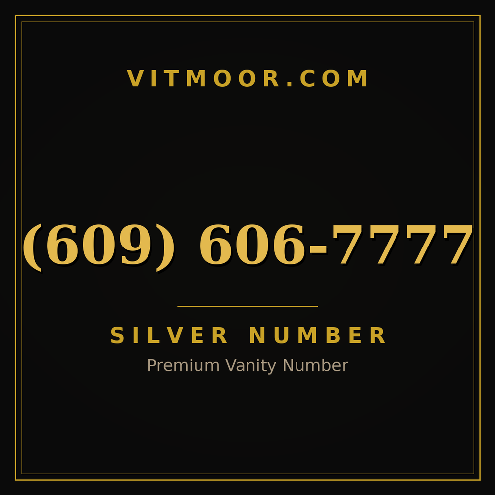 609 606-7777