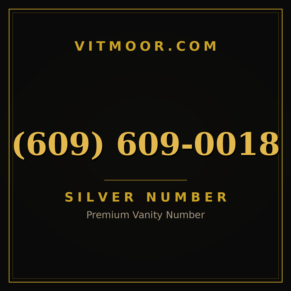 609 609-0018