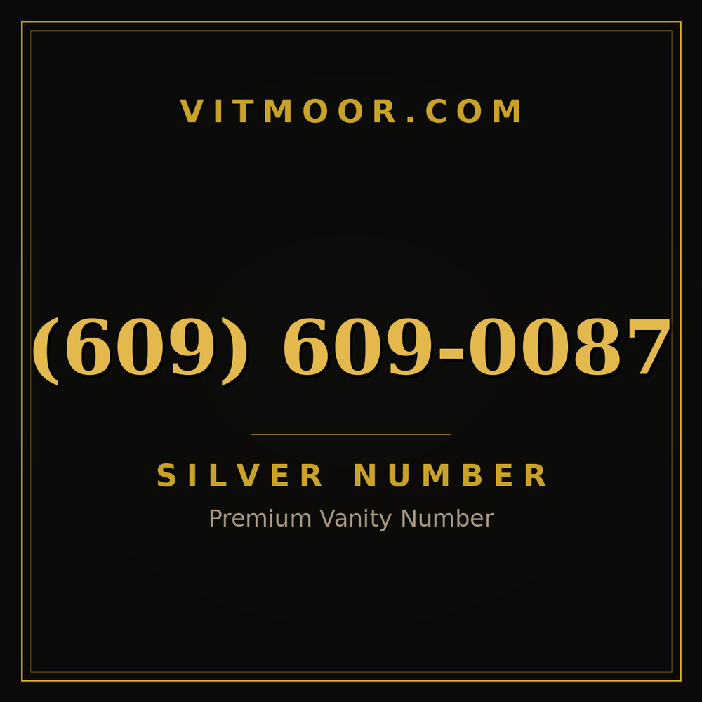 609 609-0087
