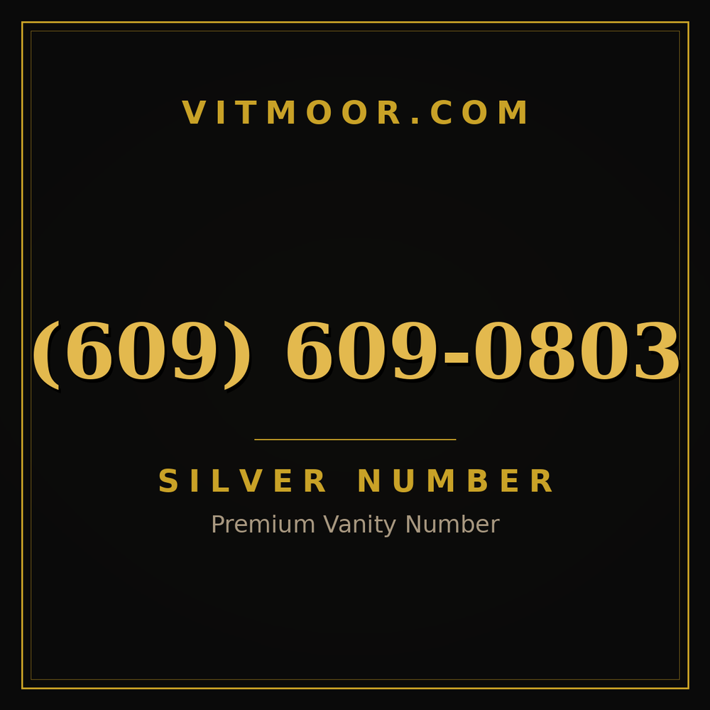 609 609-0803