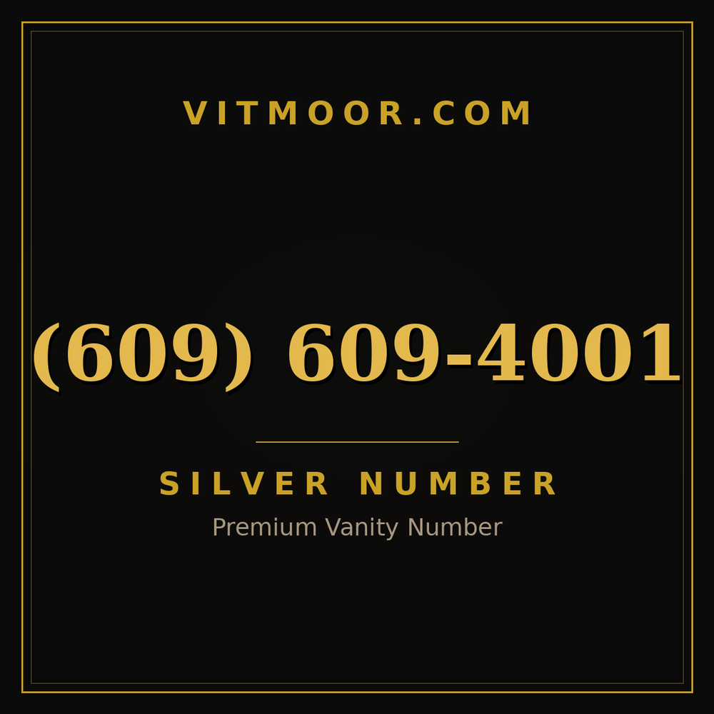 609 609-4001