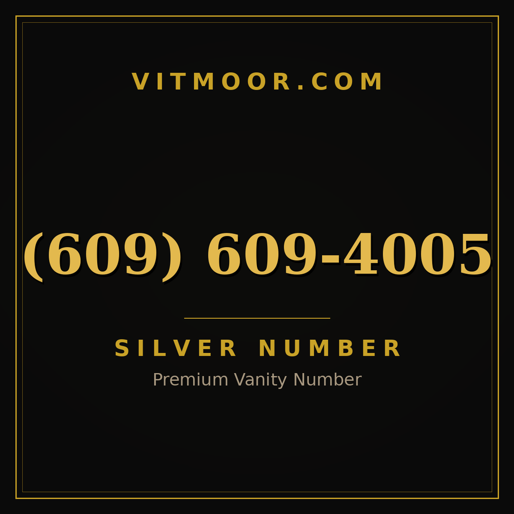 609 609-4005
