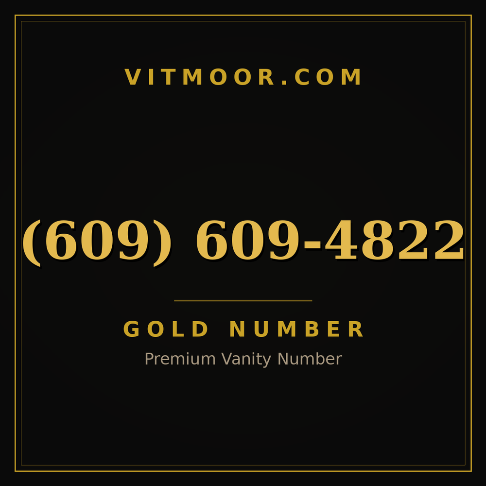 609 609-4822