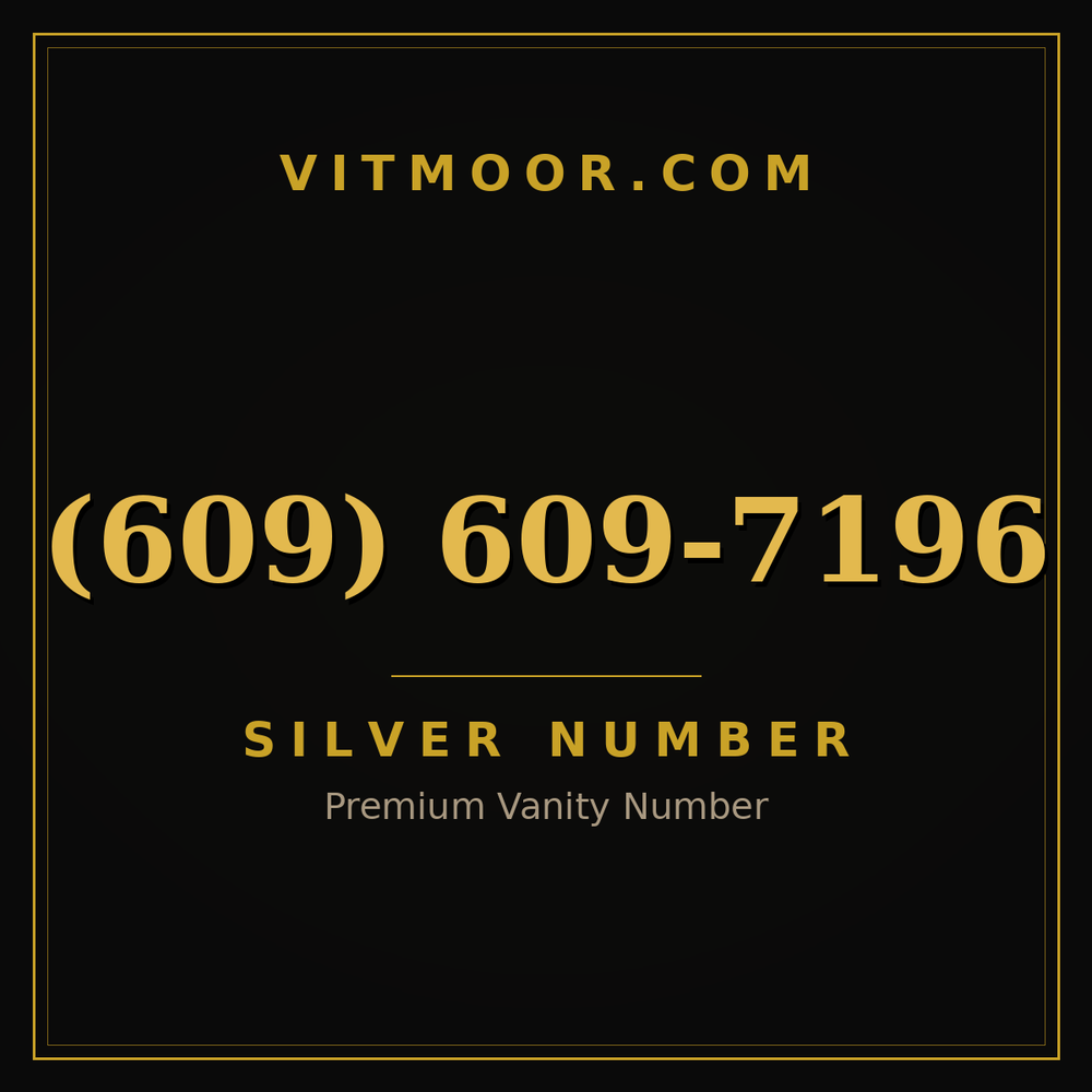 609 609-7196