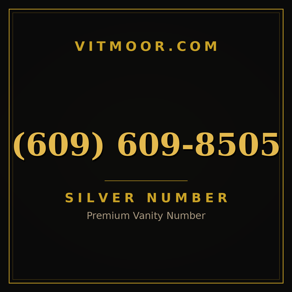609 609-8505