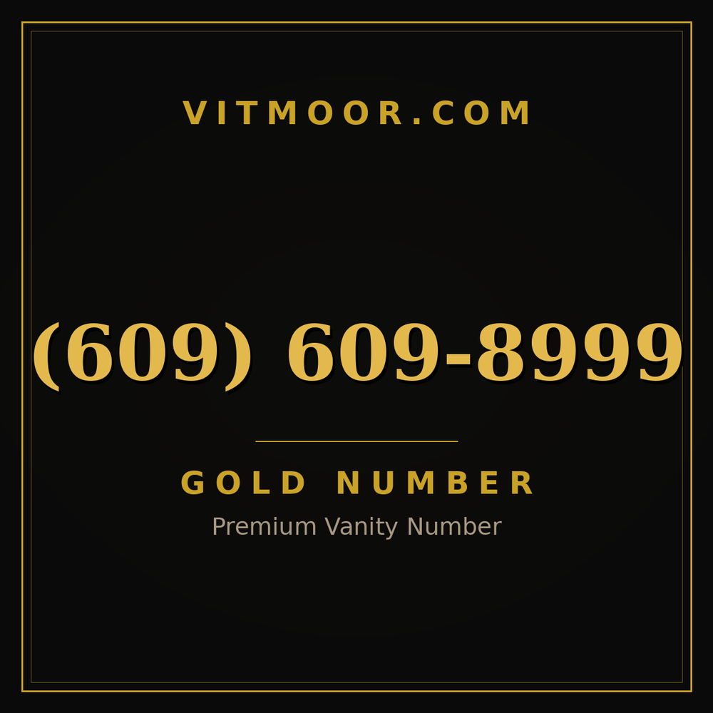 609 609-8999