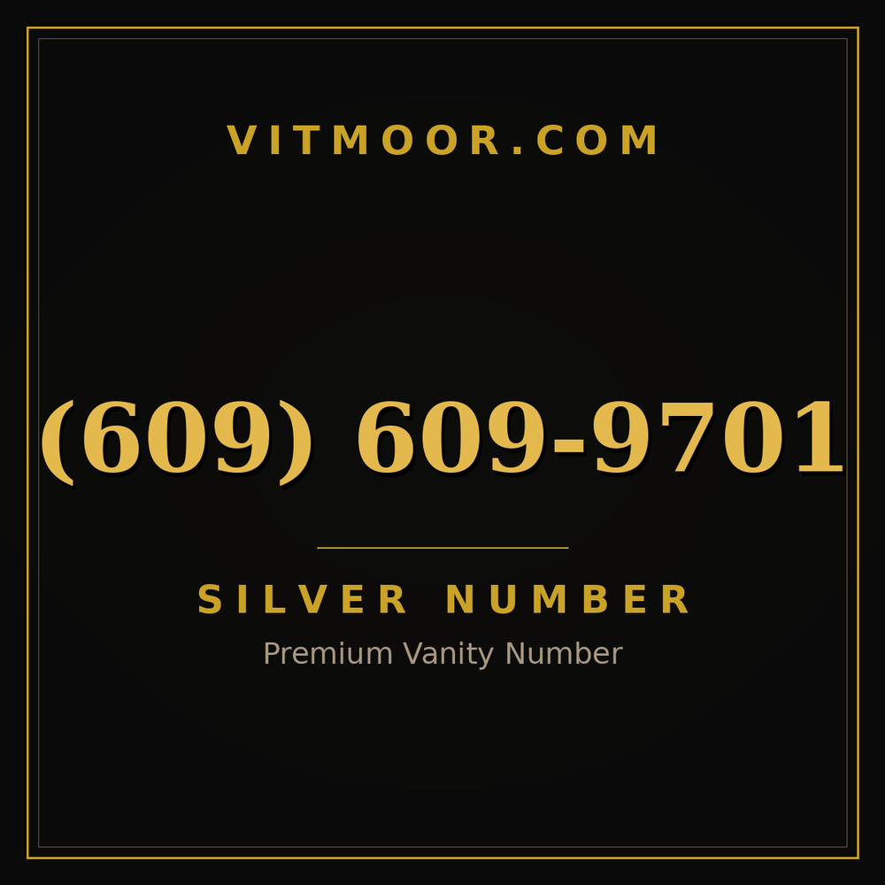 609 609-9701