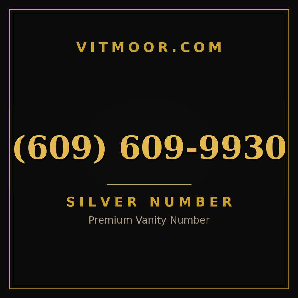 609 609-9930
