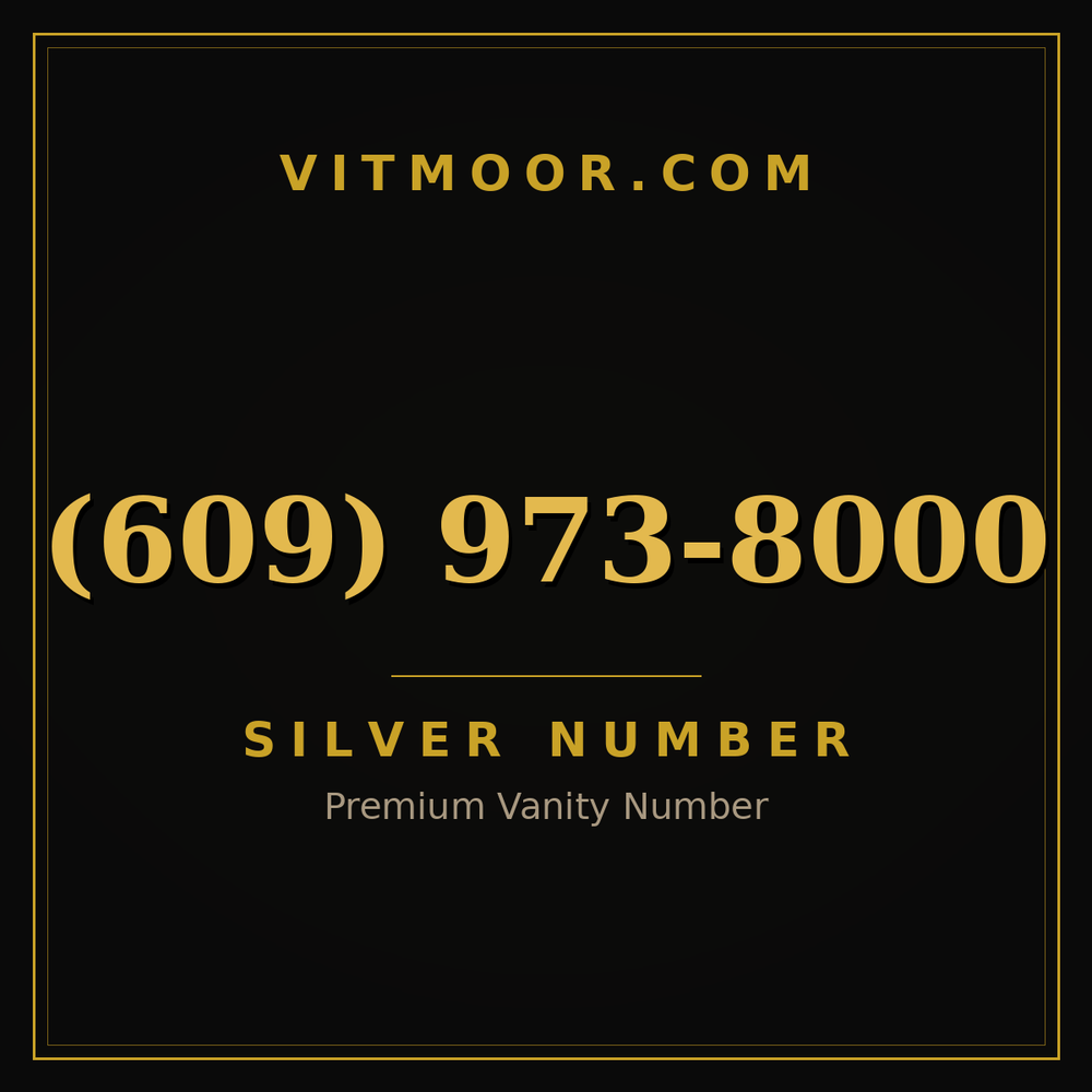 609 973-8000