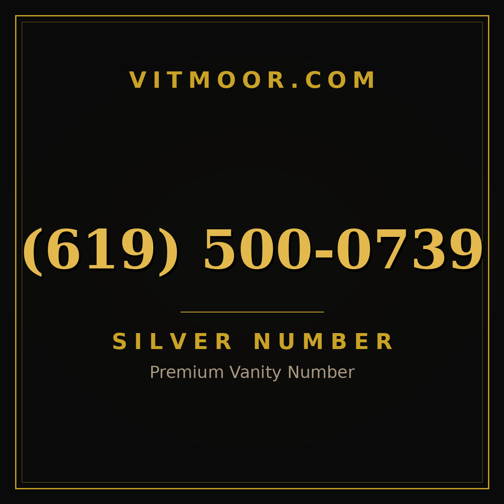 619 500-0739