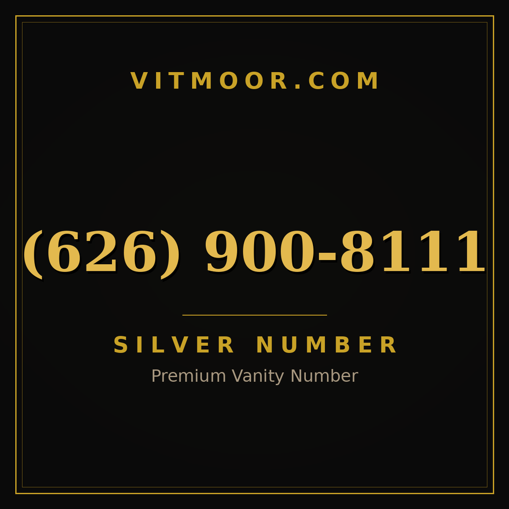 626 900-8111