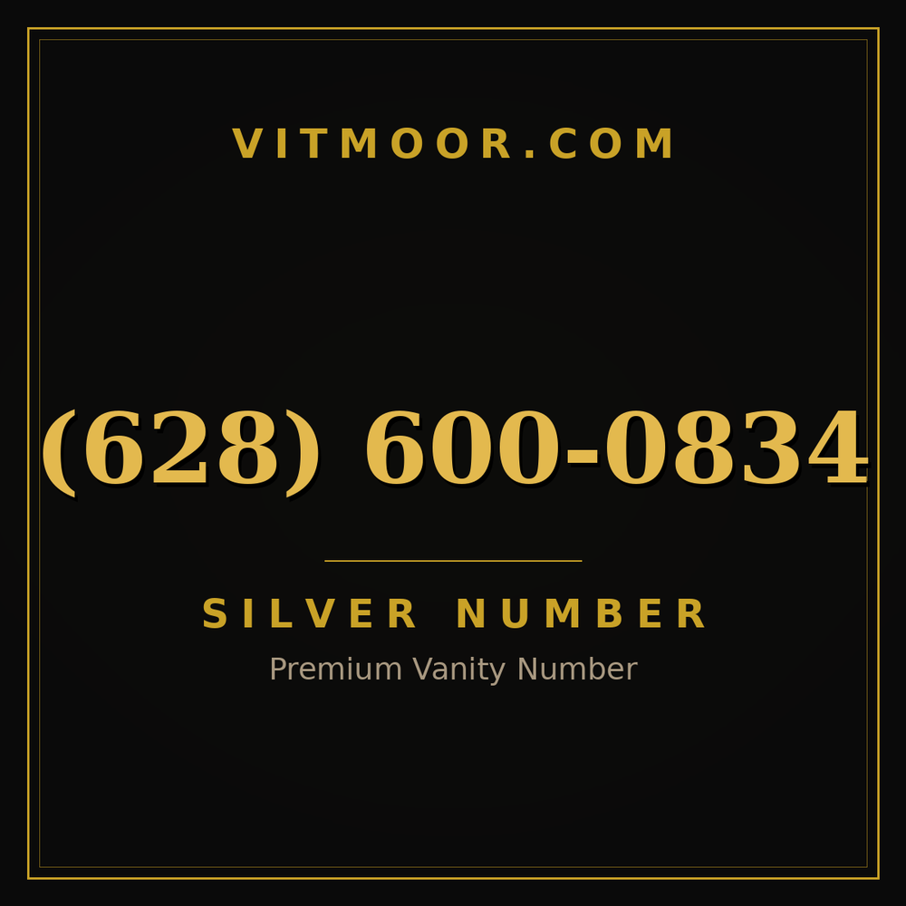628 600-0834