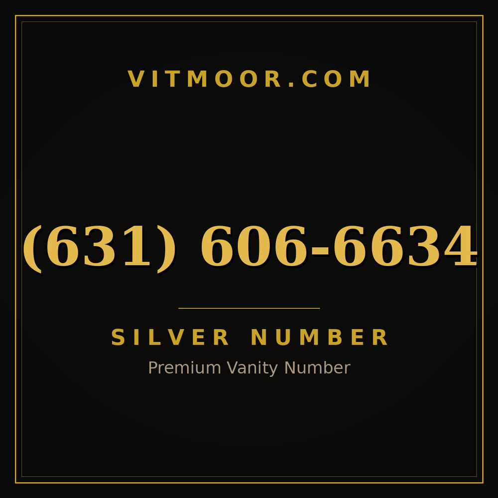 631 606-6634