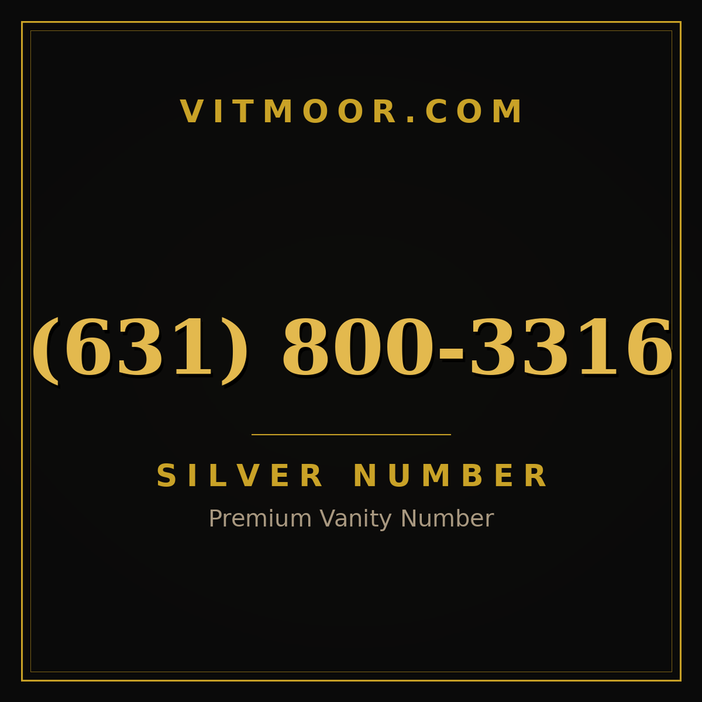 631 800-3316