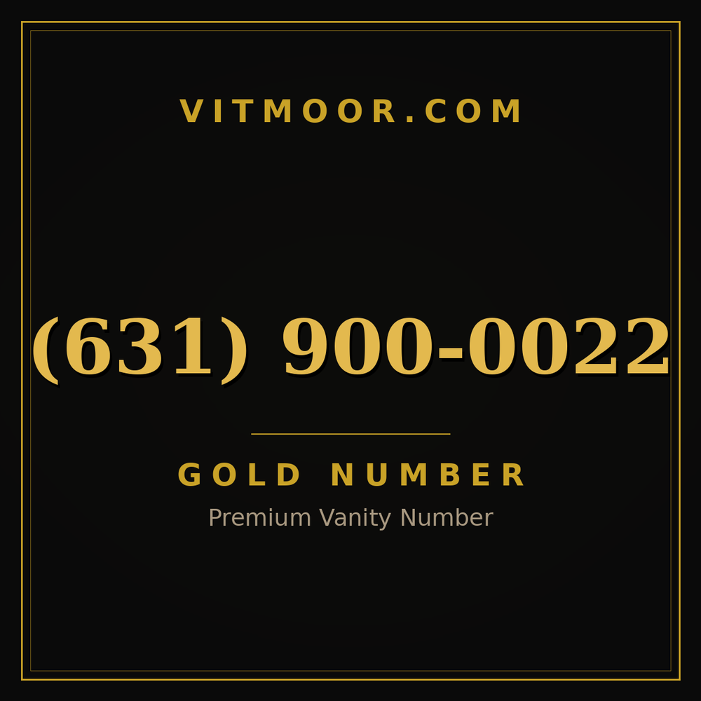 631 900-0022