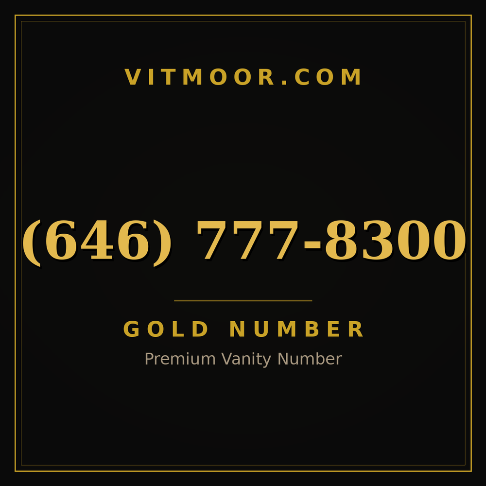 646 777-8300